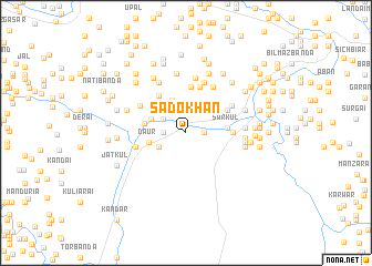 map of Sado Khān