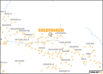 map of Sado Nawagai