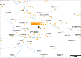 map of Sadonggu-ri