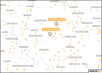 map of Sadong-ni