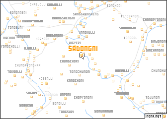 map of Sadong-ni