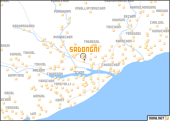 map of Sadong-ni