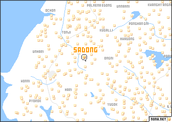 map of Sa-dong