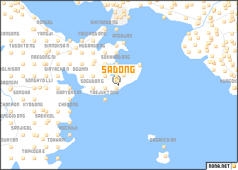 map of Sa-dong