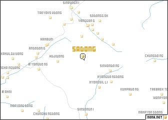 map of Sa-dong