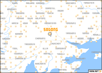 map of Sadong