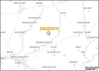 map of Sadovaya