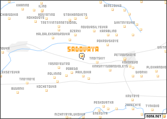map of Sadovaya