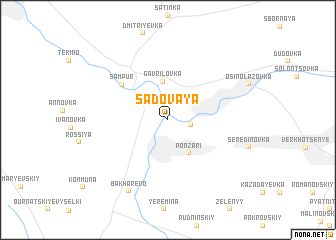map of Sadovaya