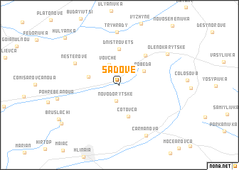 map of Sadove