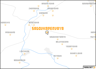 map of Sadovka Pervaya