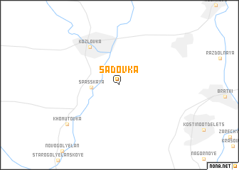 map of Sadovka