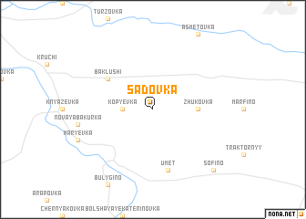 map of Sadovka