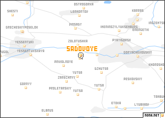 map of Sadovoye