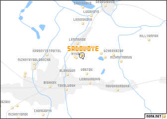 map of Sadovoye