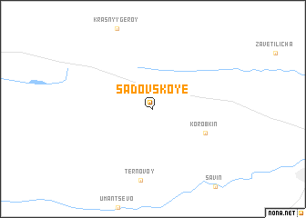 map of Sadovskoye