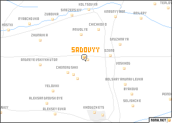 map of Sadovyy