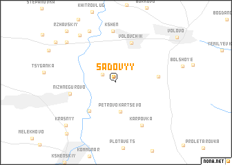 map of Sadovyy