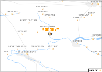 map of Sadovyy