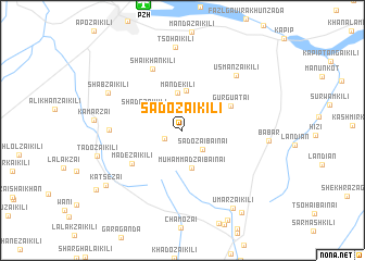 map of Sadozai Kili