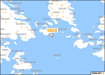 map of Sado