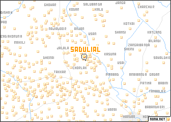 map of Saduliāl