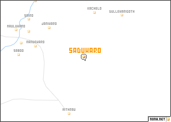 map of Saduwāro