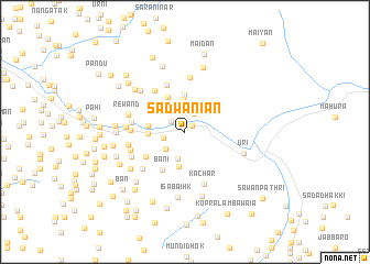 map of Sadwāniān