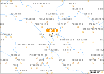 map of Sadwe