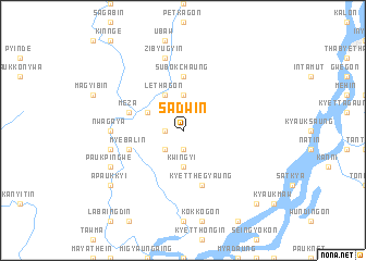 map of Sadwin