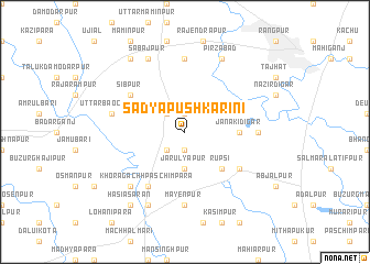 map of Sadya Pushkarini