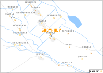 map of Sadykhly
