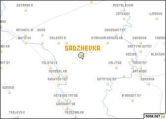 map of Sadzhevka