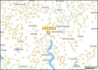 map of Saebau