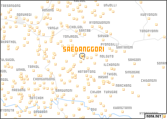 map of Saedanggŏri