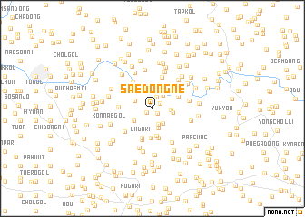 map of Saedongne