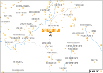 map of Saedunji