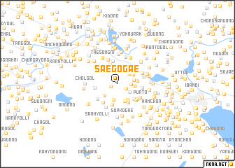 map of Saegogae