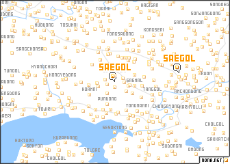 map of Sae-gol