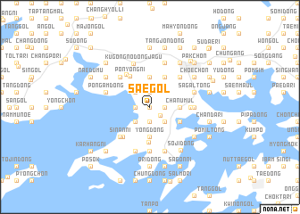 map of Sae-gol