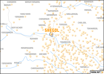 map of Sae-gol