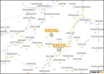 map of Saegol