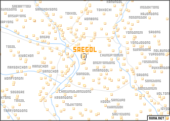 map of Sae-gol