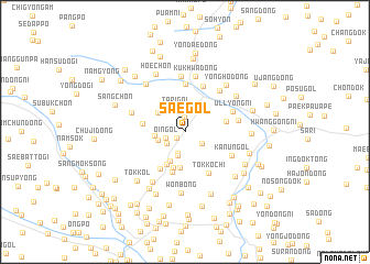 map of Sae-gol