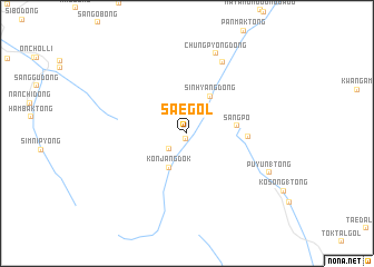 map of Sae-gol