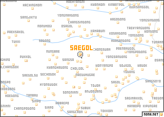 map of Sae-gol