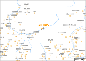 map of Sae Kas
