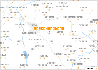 map of Saekchang-dong