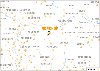 map of Saekkae