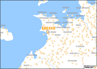 map of Saekke